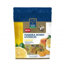 Manuka Health Manuka Honey Lozenges Lemon Pouch 58 Lozenges 250g